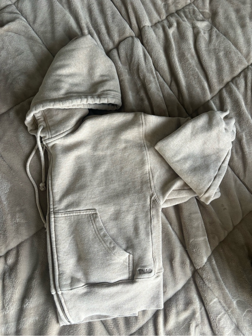 TNA Cropped Zip-Up Hoodie - Picture 2 of 4